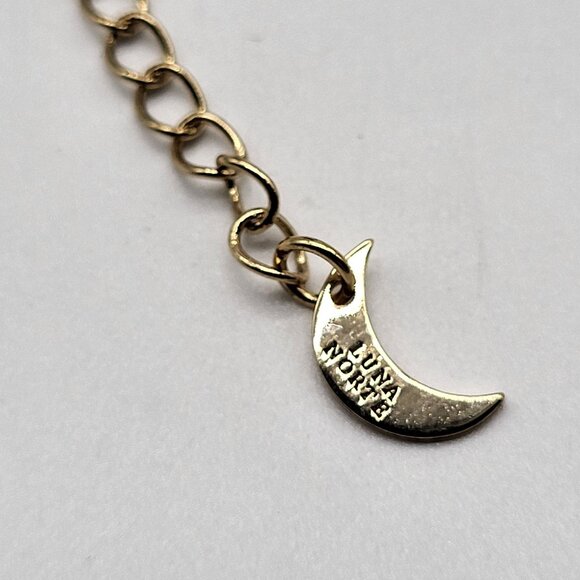 Luna Norte Sagittarius Necklace Gold Tone Purple Faceted Beads Zodiac - Picture 8 of 13